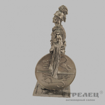 фото — оловянный солдатик «римский трибун. 2-1 век до н.э.». гк